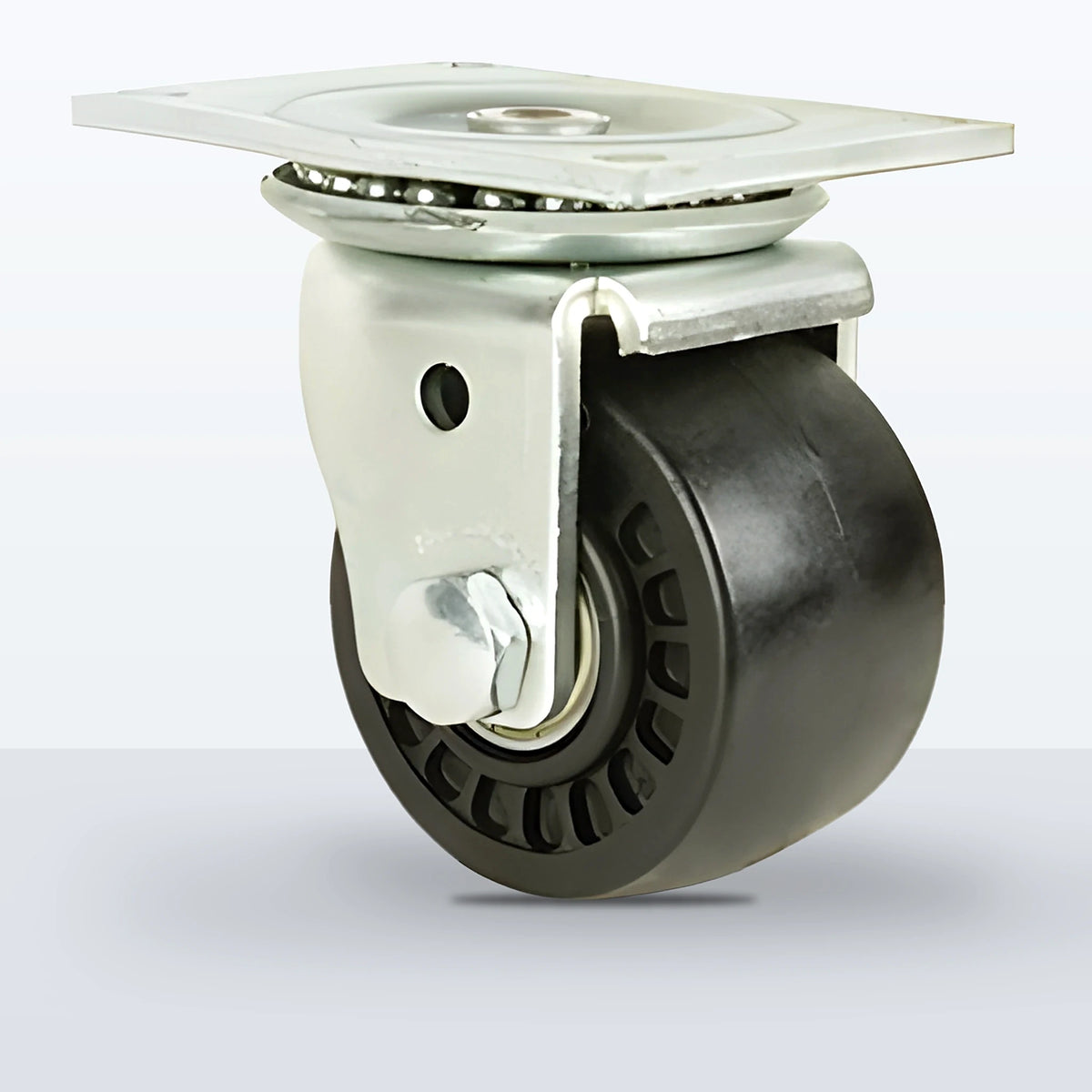 3" Glass Filled Nylon Caster, Top Plate, 1000 lb Capacity - Precision Ball Bearing