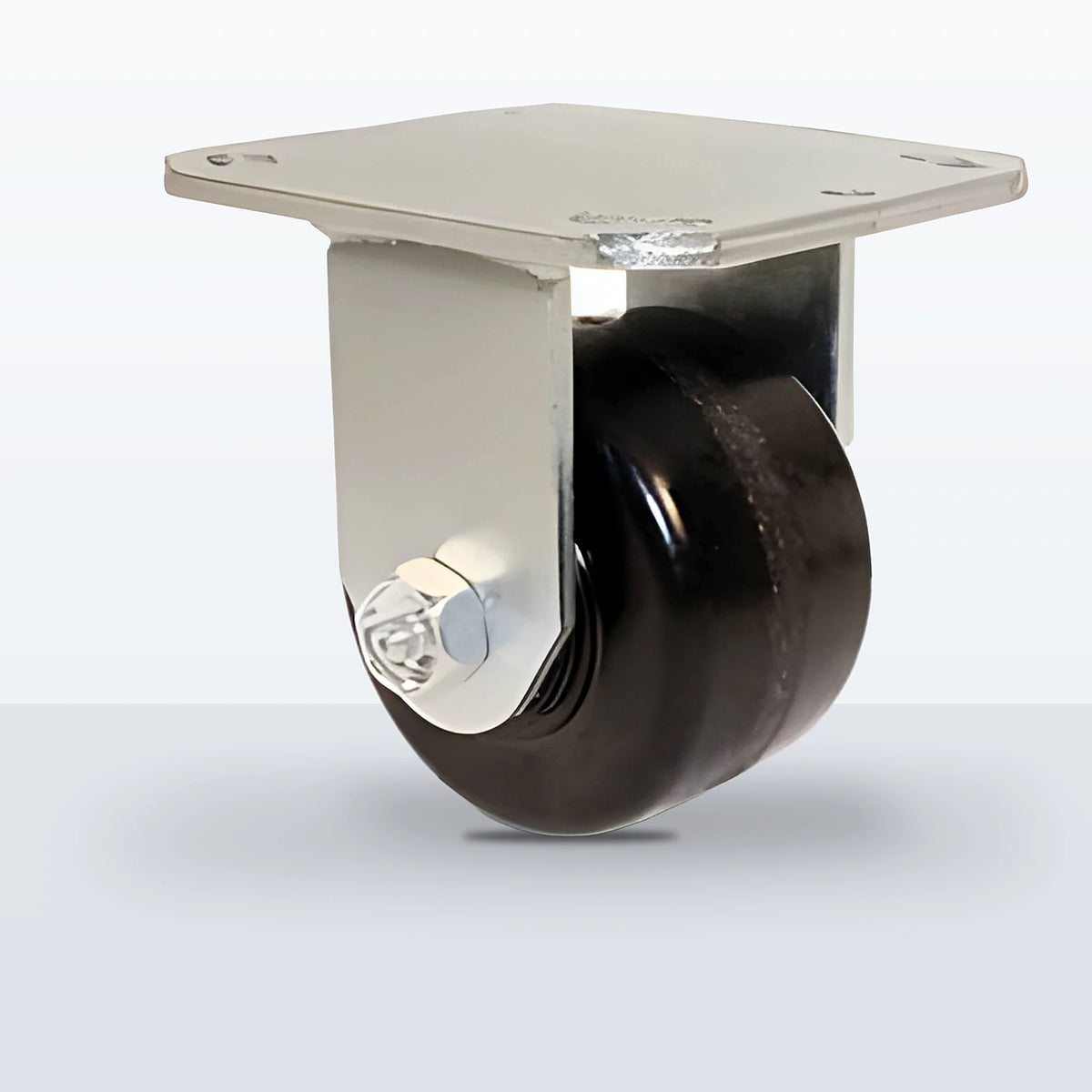 3-1/4" Phenolic Caster, Top Plate, 700 lb Capacity - Roller Bearing