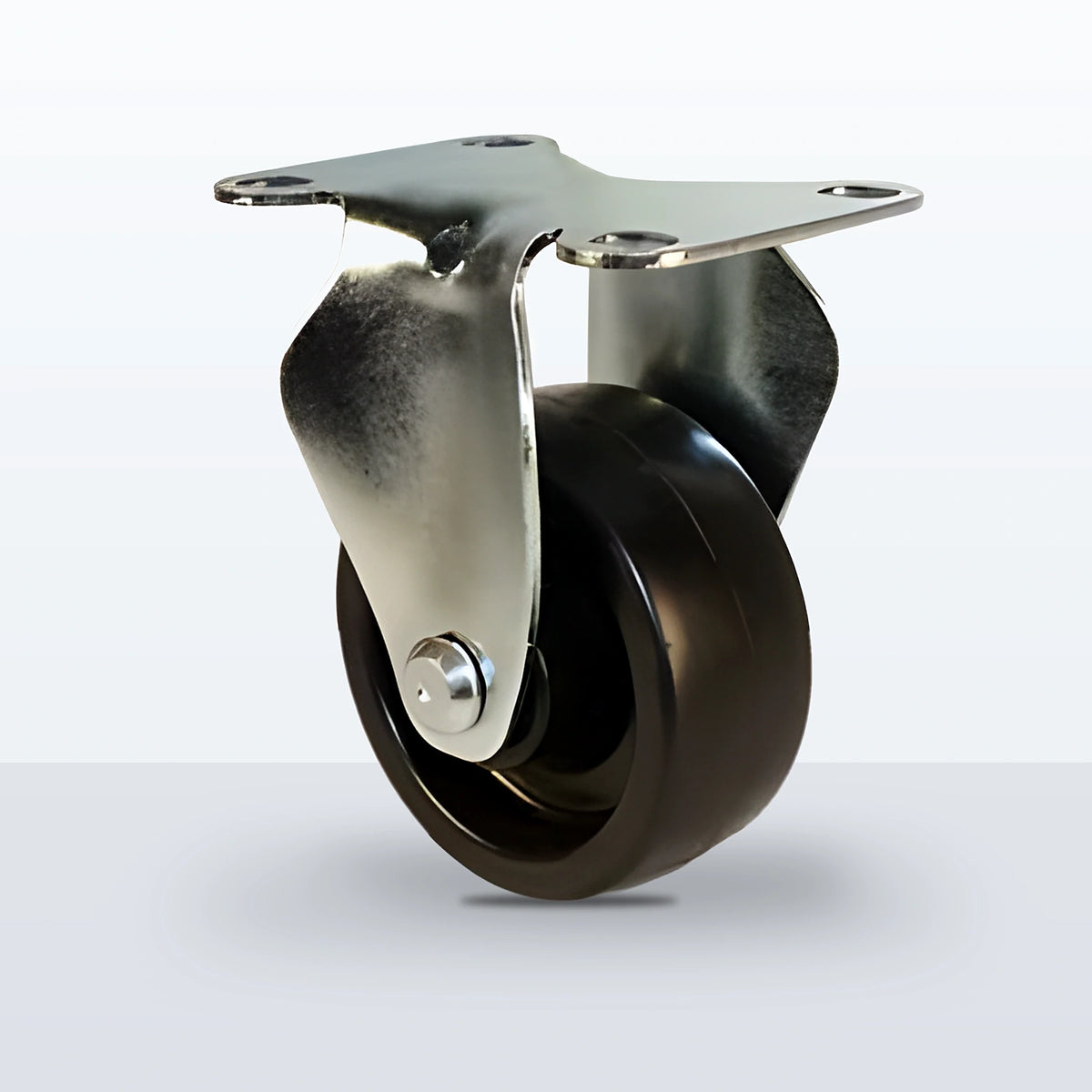 3" Polyolefin Caster, Top Plate, 250 lb Capacity - Plain