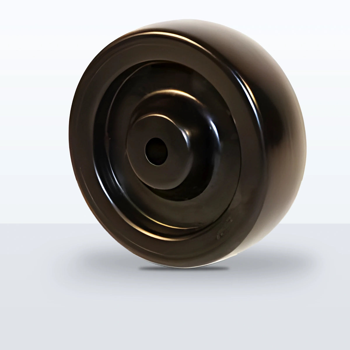 3" x 1" Polyolefin Wheel, Plain, 175 lb Capacity