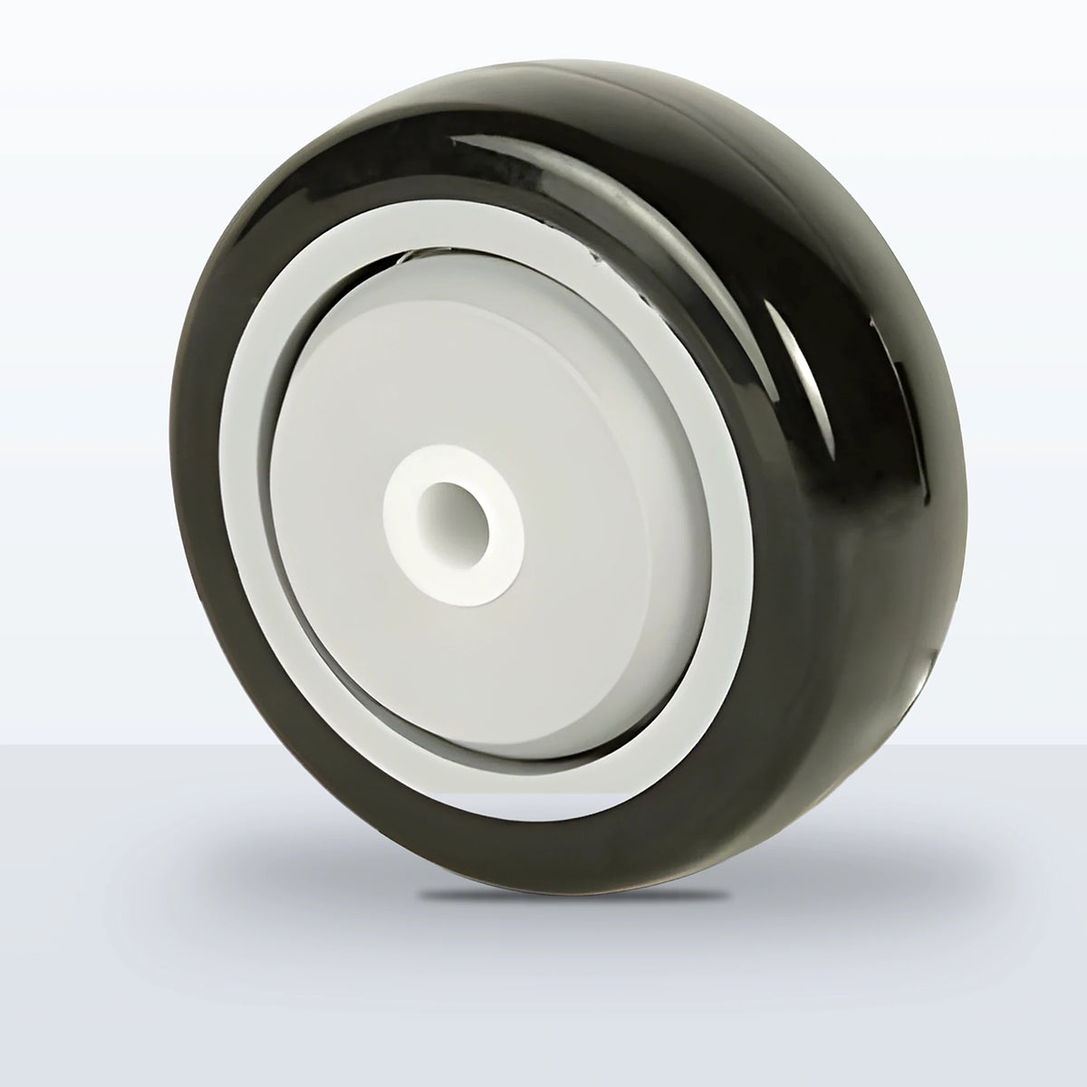 3-1/2" x 1-1/4" Polyurethane on Polypropylene Wheel, Sealed Precision Ball Bearing, 250 lb Capacity