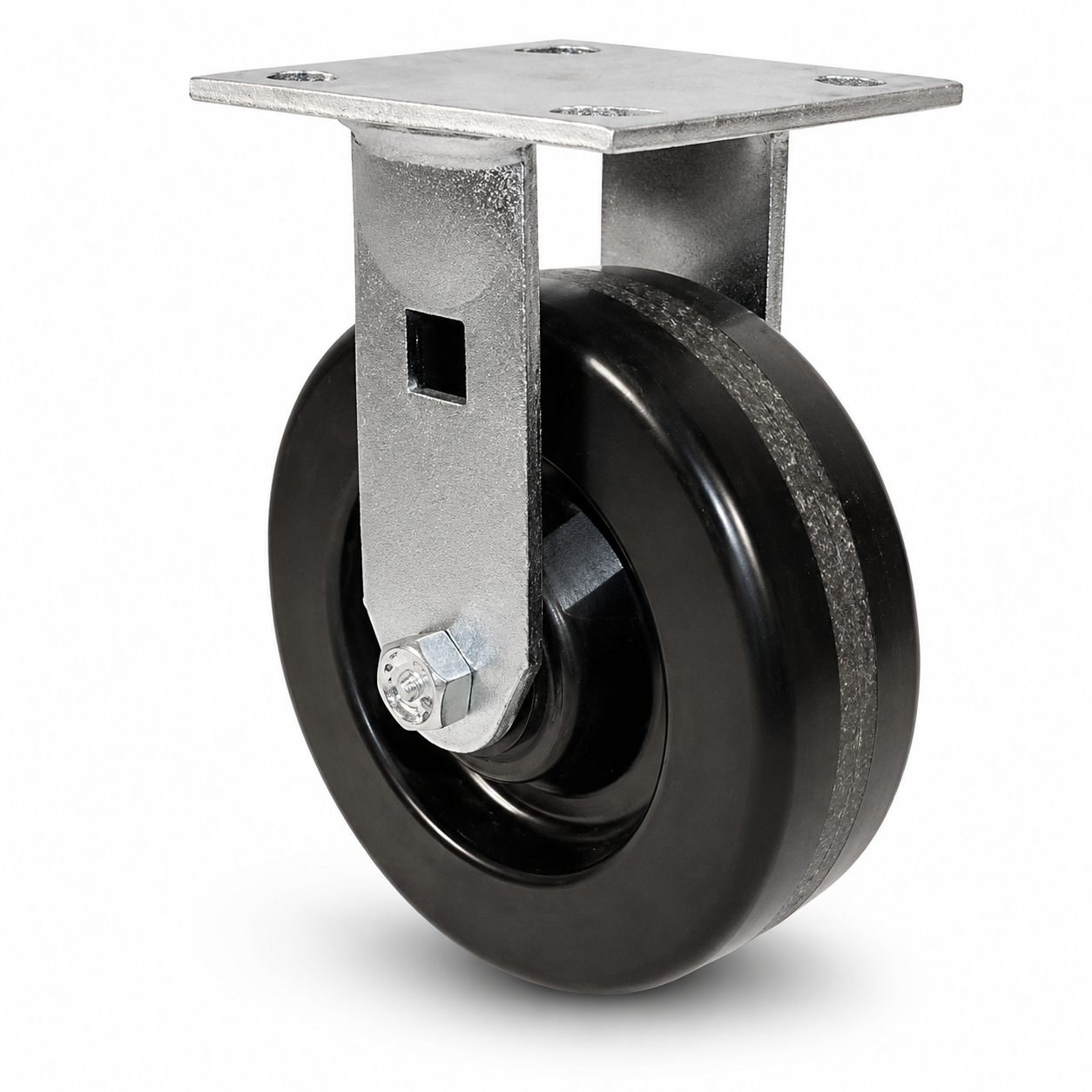 4" Phenolic Rigid, Top Plate, 800 lb Capacity