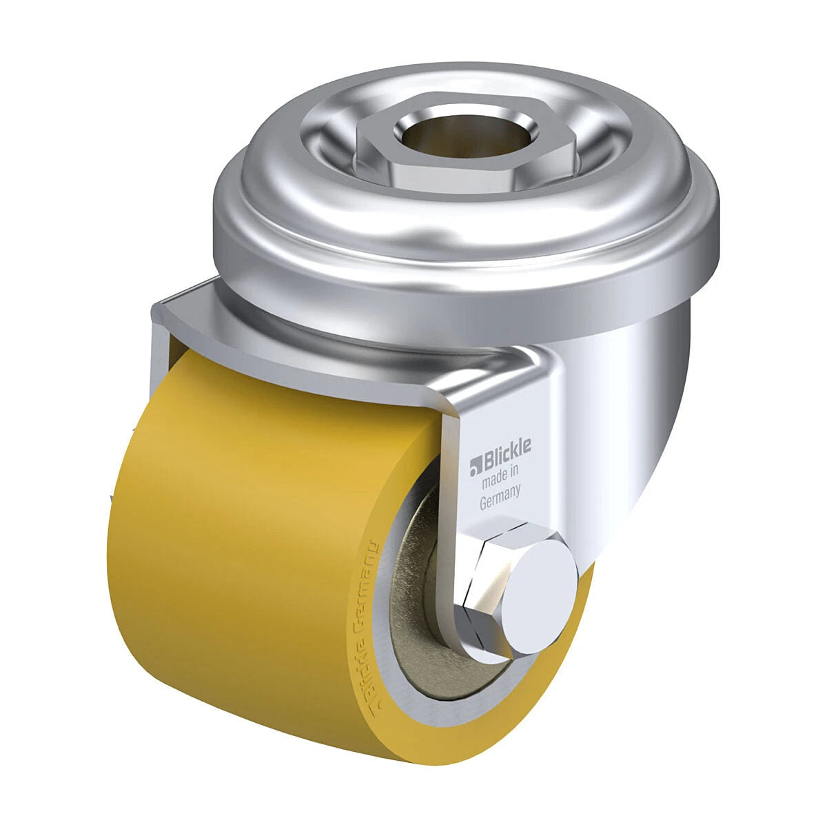 Light Duty 3/8" Hollow Kingpin Swivel Casters