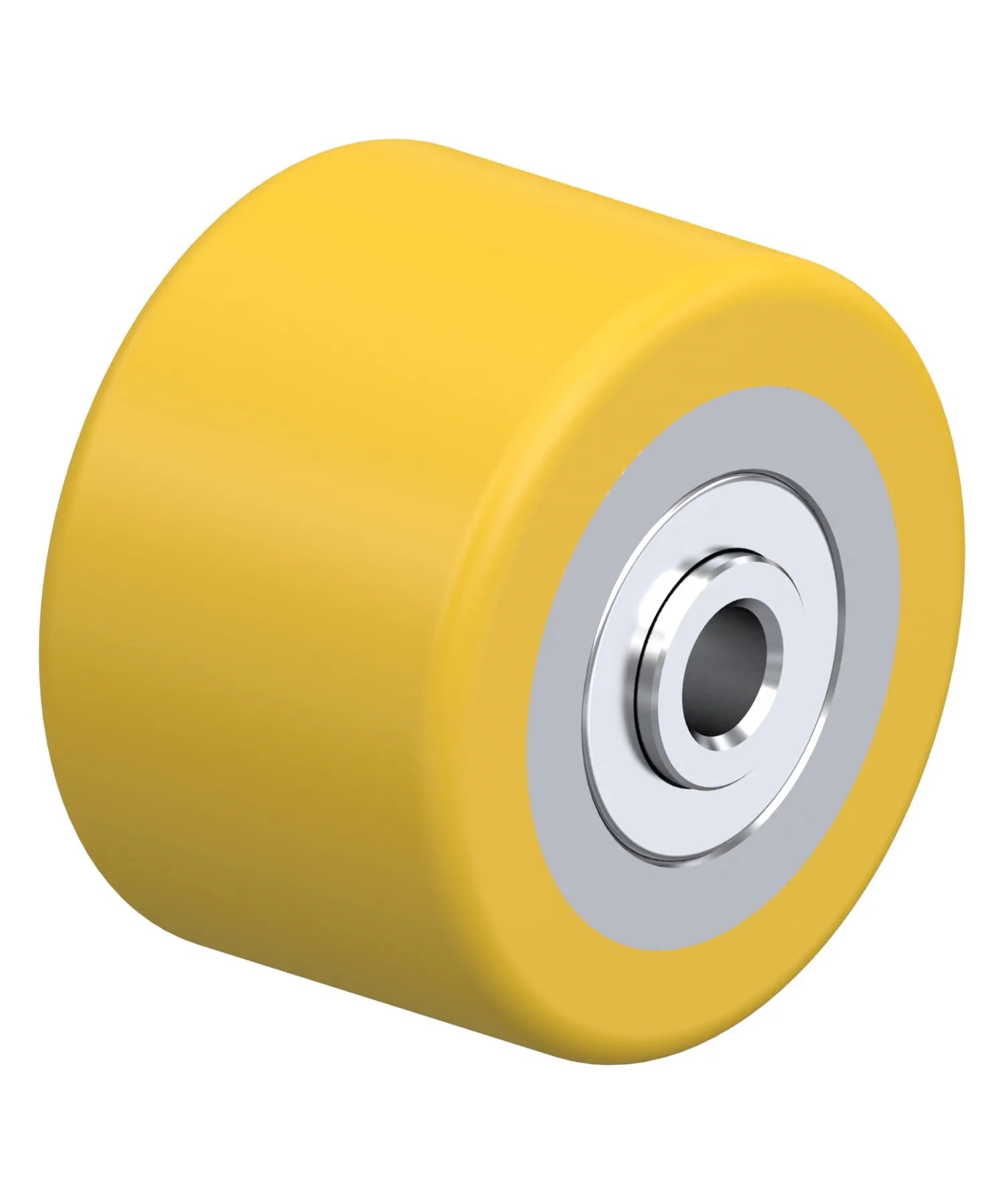 Low Profile Polyurethane on Iron Wheels