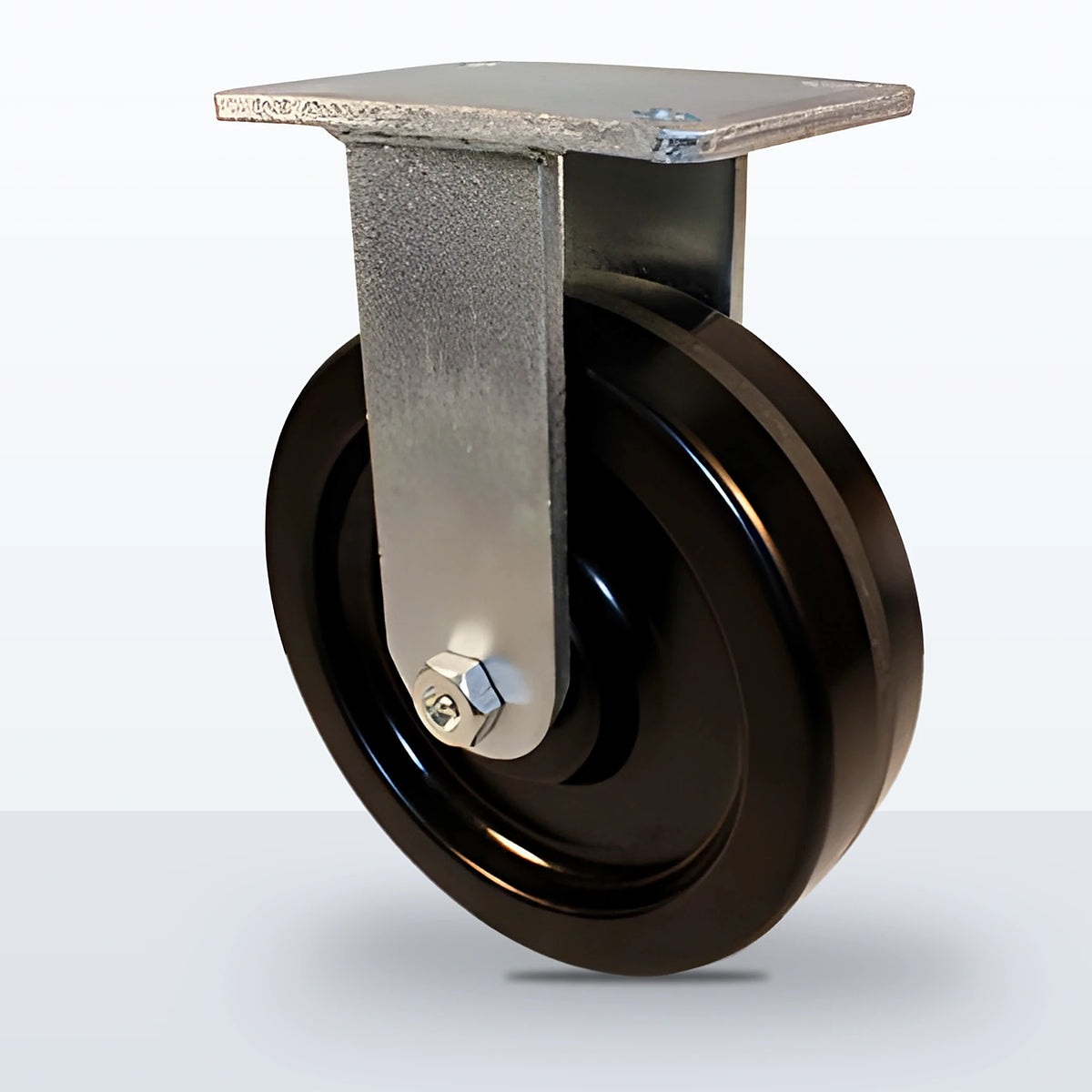 10" Phenolic Caster, Top Plate, 2900 lb Capacity - Roller Bearing
