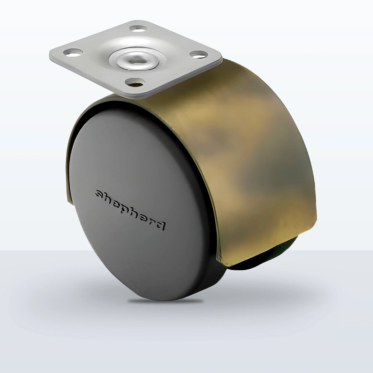 Premium Twin Wheel Caster, 50MM (1.9685") Wheel, Top Plate, 75 lb Capacity