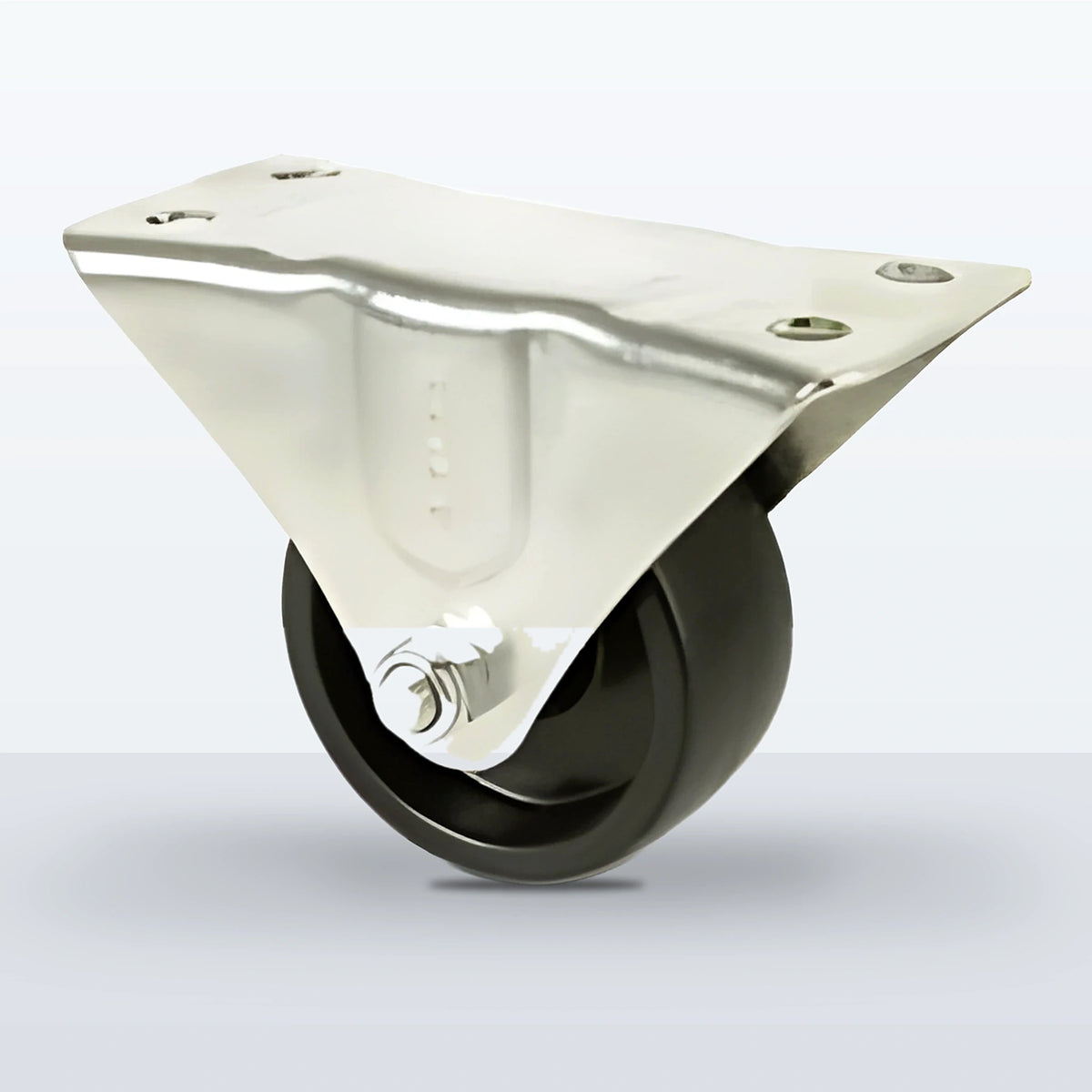 2-1/2" Polyolefin Caster, Top Plate, 175 lb Capacity - Plain