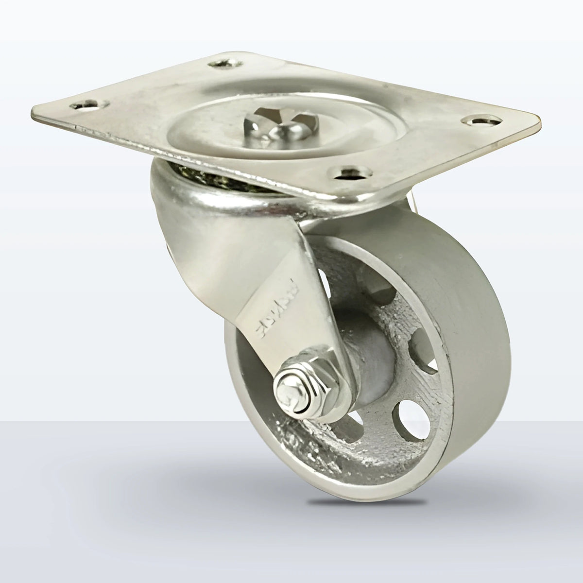 2-1/2" Steel Caster, Top Plate, 175 lb Capacity - Plain