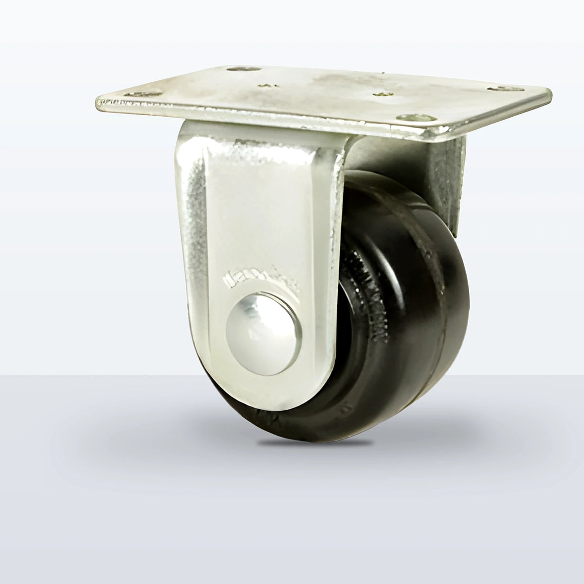 2-3/8" Phenolic Caster, Top Plate, 600 lb Capacity - Roller Bearing