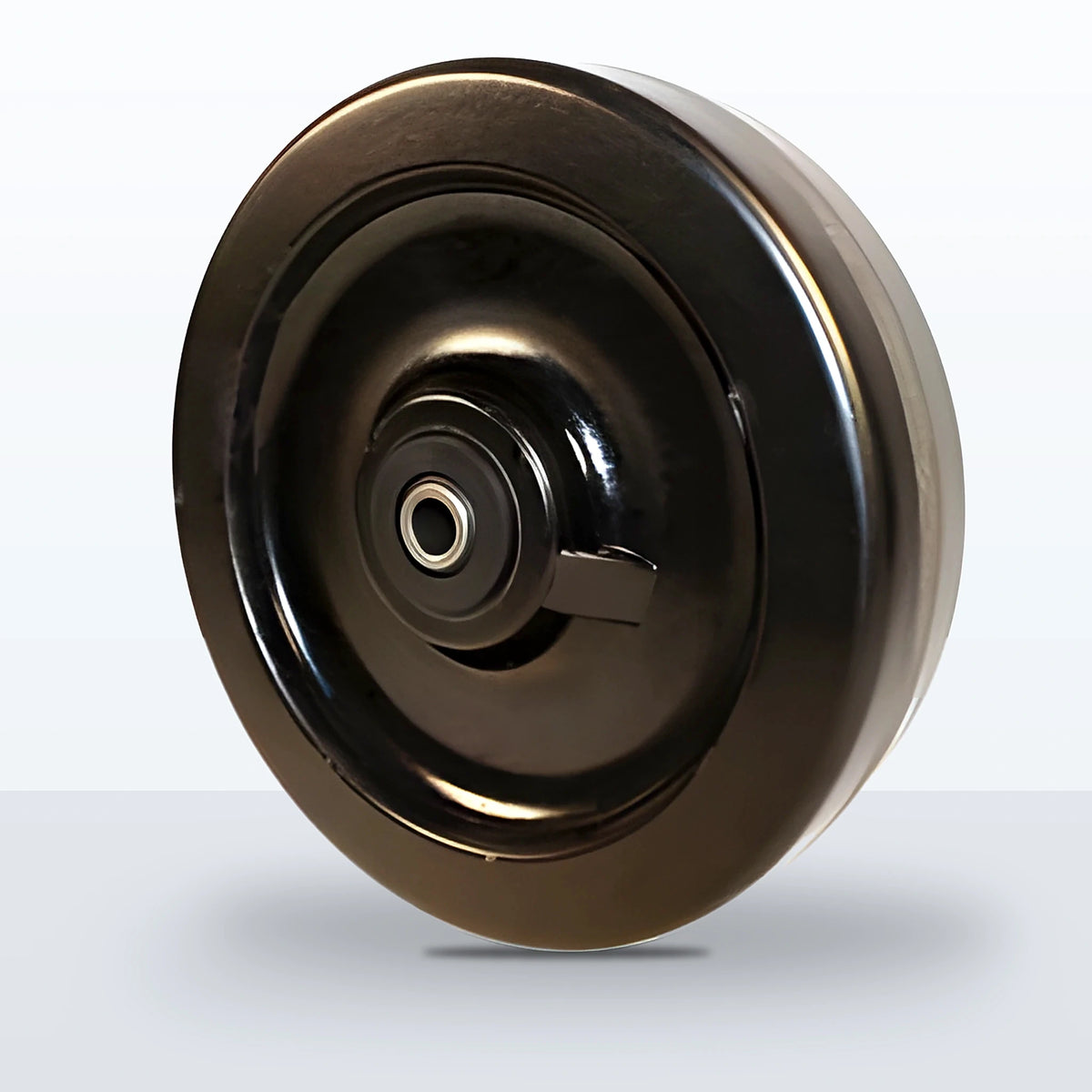 8" x 2" Phenolic Wheel, Roller Bearing, 1400 lb Capacity