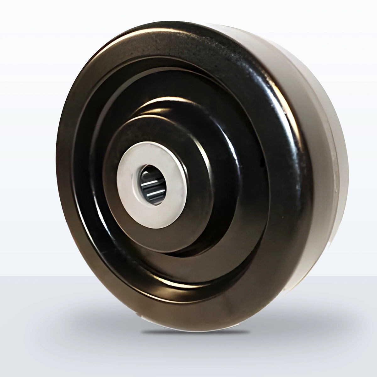 8" x 3" Phenolic Wheel, Roller Bearing, 2500 lb Capacity