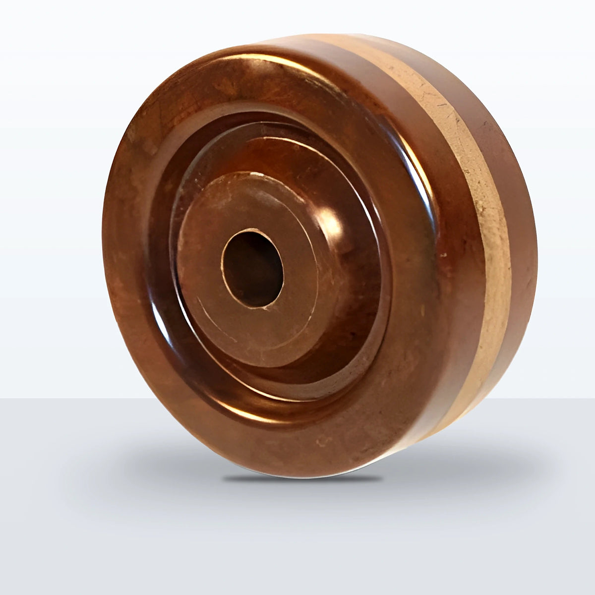 3" x 1-1/4" High Temp Phenolic Wheel, Plain, 200 lb Capacity