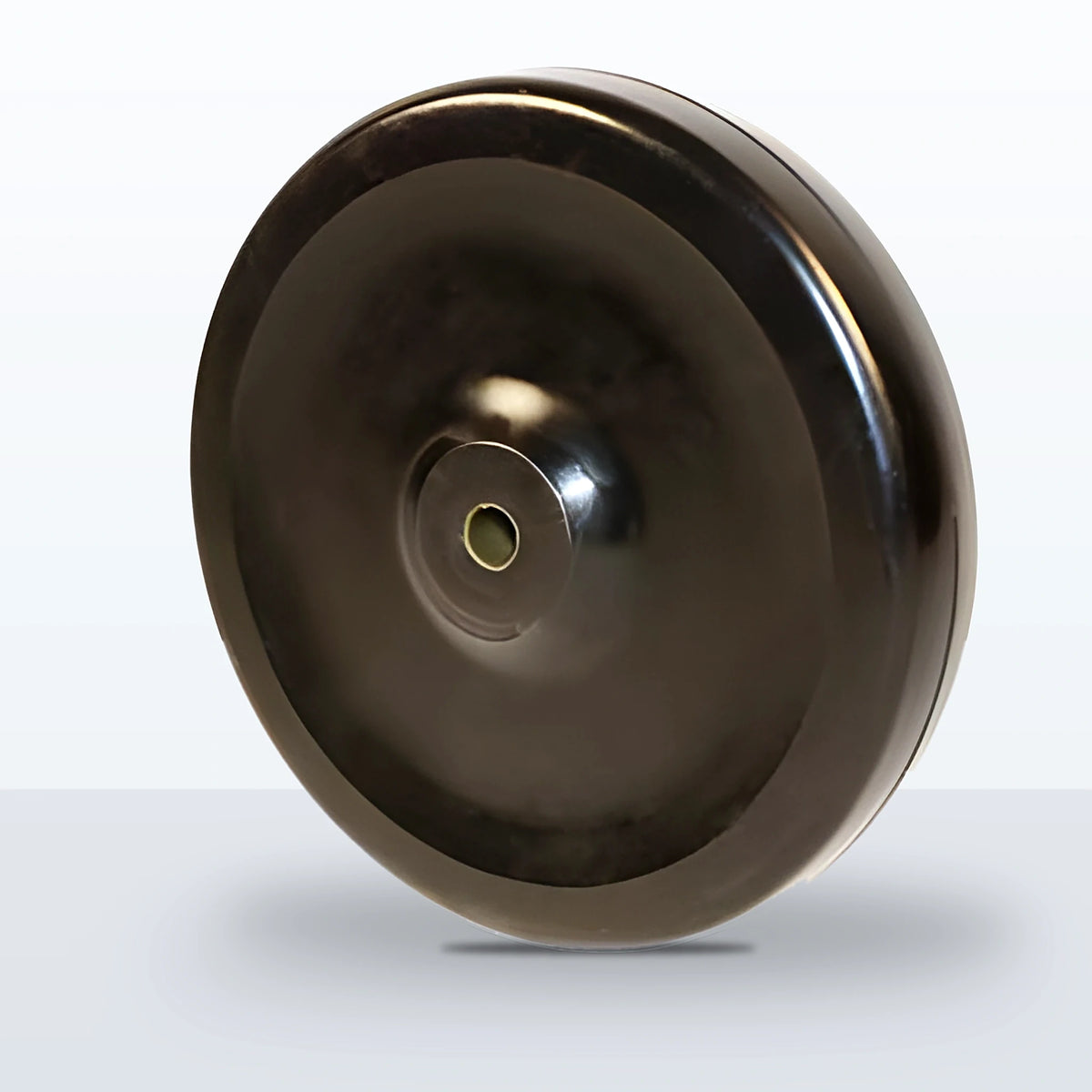 5" x 1" Hard Rubber Wheel, Plain, 145 lb Capacity