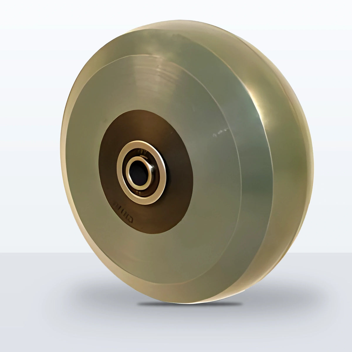 6" x 2" Premium Solid Polyurethane Wheel, Sealed Precision Ball Bearing, 1700 lb Capacity