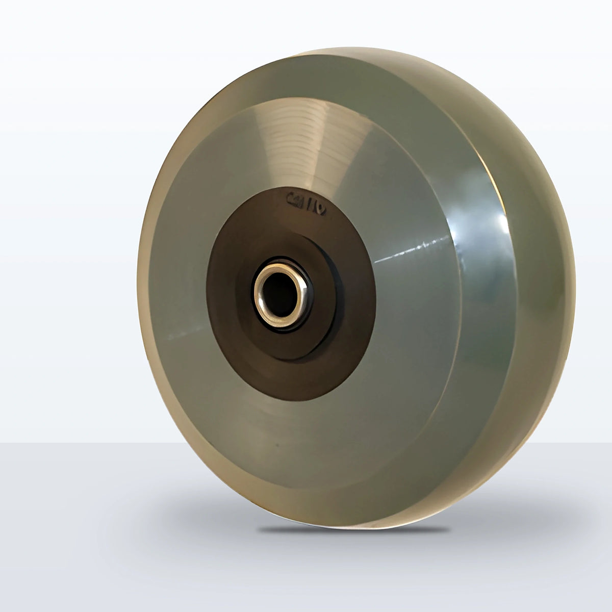 6" x 2" Premium Solid Polyurethane Wheel, Roller Bearing, 1700 lb Capacity