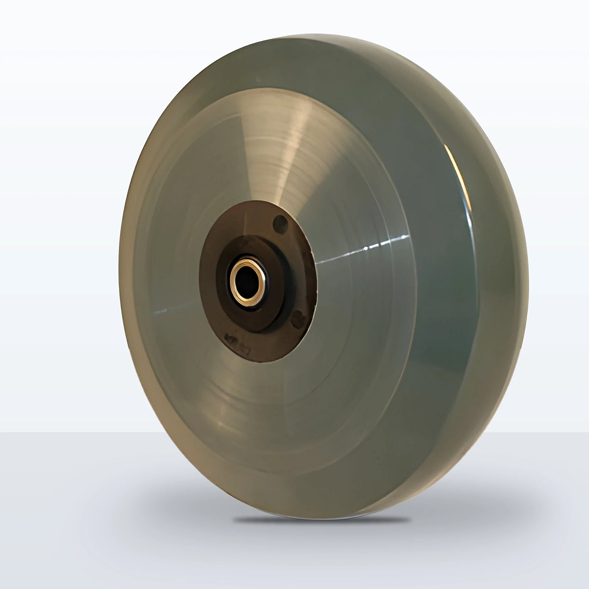8" x 2" Premium Solid Polyurethane Wheel, Roller Bearing, 2000 lb Capacity