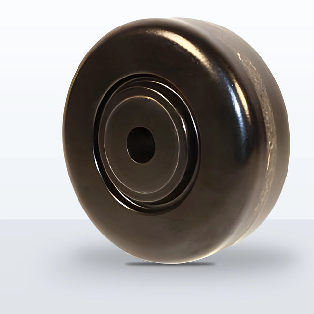 3-1/2" x 1-1/4" Phenolic Wheel, Plain, 350 lb Capacity