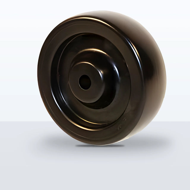 3" x 1" Polyolefin Wheel, Plain, 175 lb Capacity