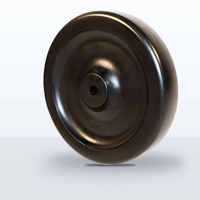5" x 1" Polyolefin Wheel, Plain, 230 lb Capacity