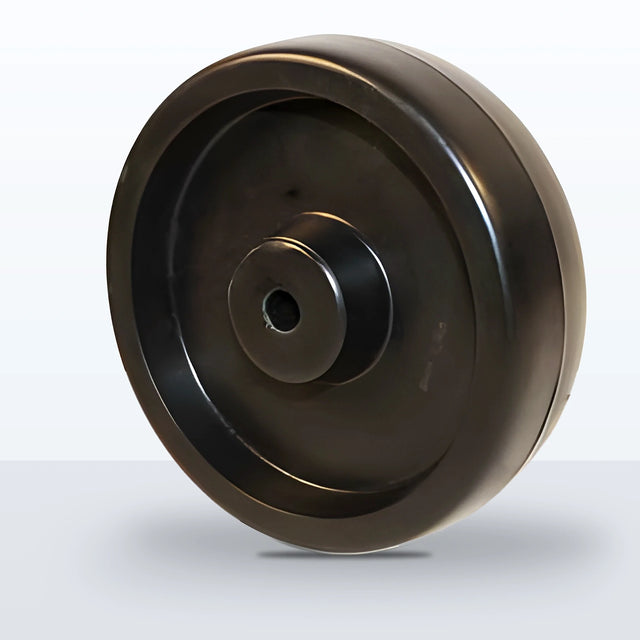 5" x 1-1/4" Polyolefin Wheel, Plain, 350 lb Capacity