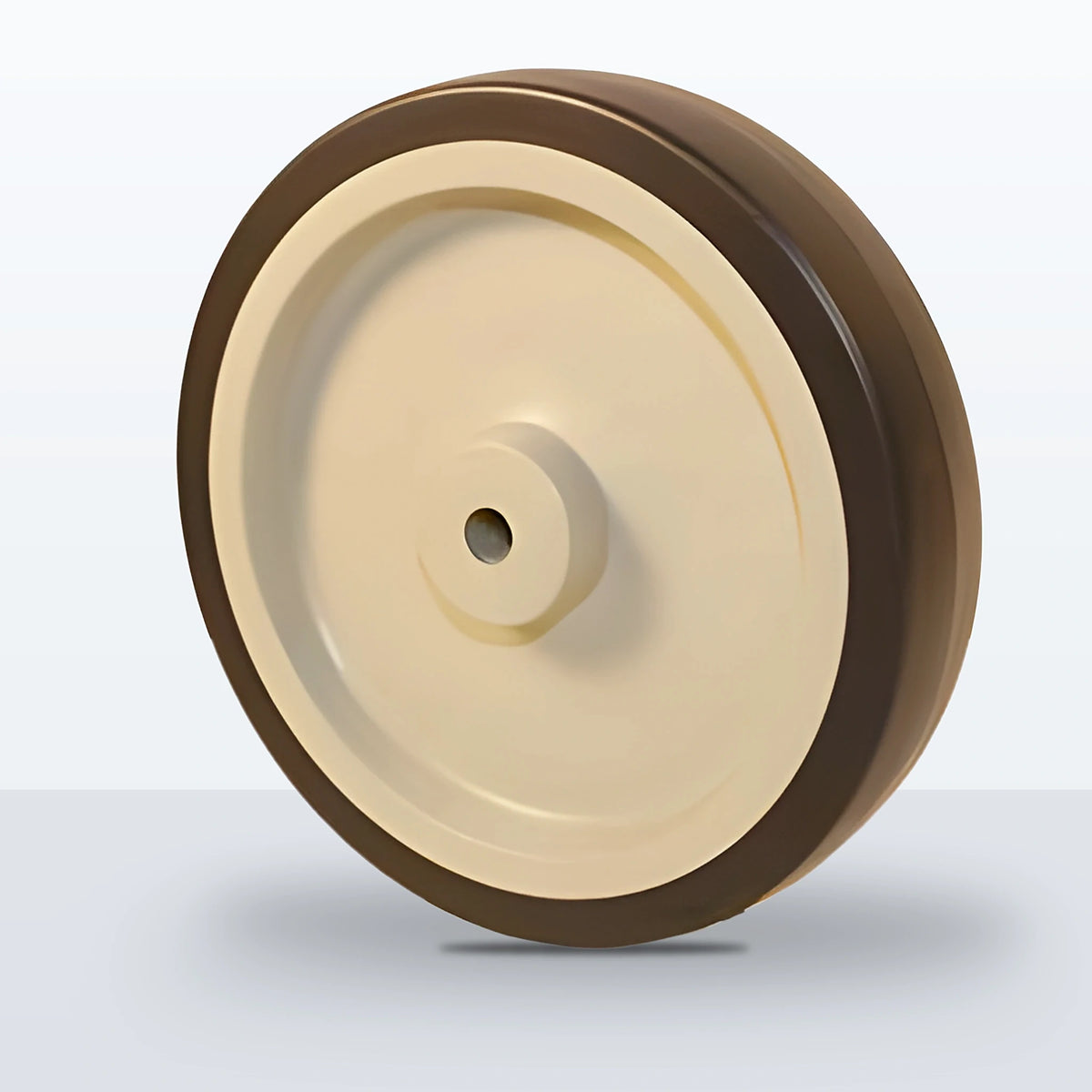 5" x 1" Polyurethane on Polypropylene Wheel, Plain, 145 lb Capacity