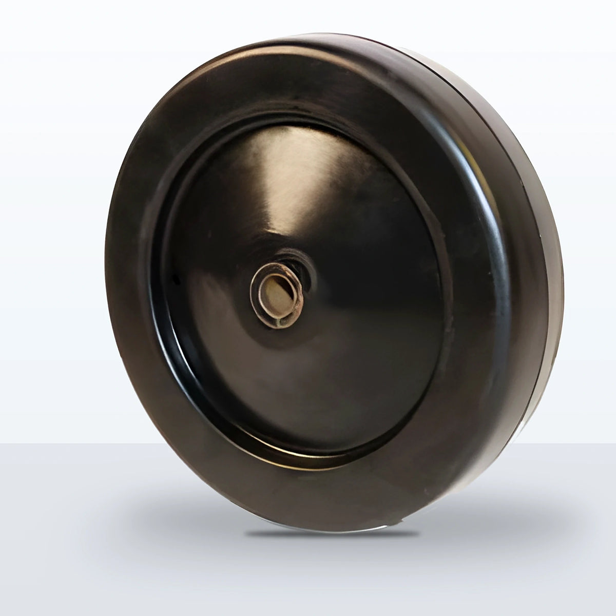 5" x 1-1/4" Soft Rubber Wheel, Plain, 250 lb Capacity