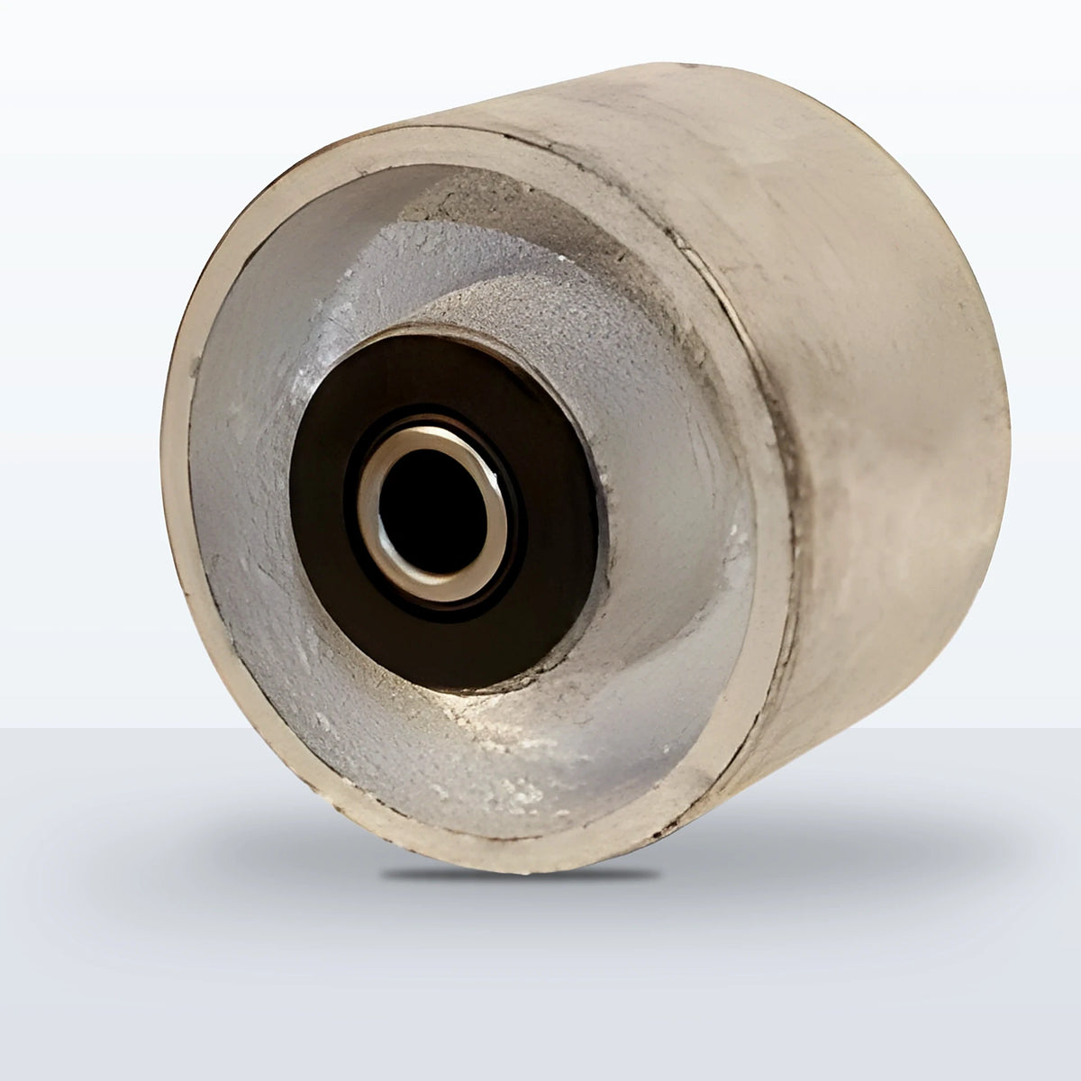 3-1/4" x 2" Cast Iron Wheel, Roller Bearing, 700 lb Capacity