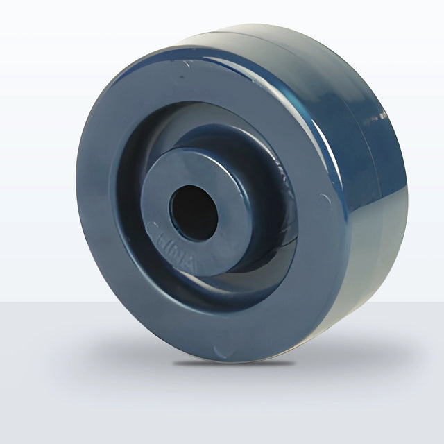 3" x 1-1/4" Solid Polyurethane Wheel, Plain, 300 lb Capacity
