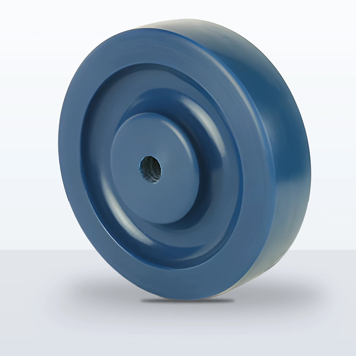 5" x 1-1/4" Solid Polyurethane Wheel, Plain, 700 lb Capacity