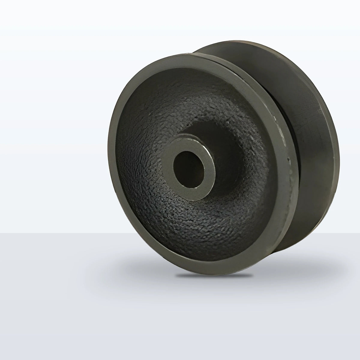 3" x 1-1/4" V-groove Cast Iron Wheel, Plain, 300 lb Capacity