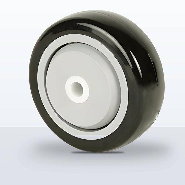 3-1/2" x 1-1/4" Polyurethane on Polypropylene Wheel, Sealed Precision Ball Bearing, 250 lb Capacity