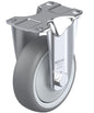 Light Medium Duty Plate 4" TPU Rigid Caster Ball Bearing (869010)