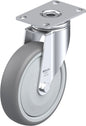 Light Duty 5" Plate TPR Swivel Caster Ball Bearing (910391)