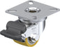 Light Duty 1-3/8" Plate Extrathane Swivel Caster w/Brake Ball Bearing (935487)