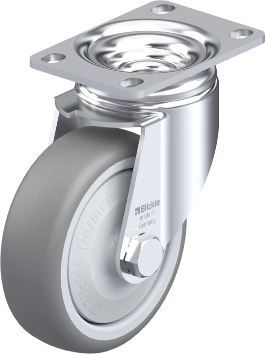 Light Medium Duty 5" TPR Swivel Caster Ball Bearing (910533)