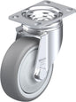 Light Medium Duty 5" TPR Swivel Caster Ball Bearing (910533)